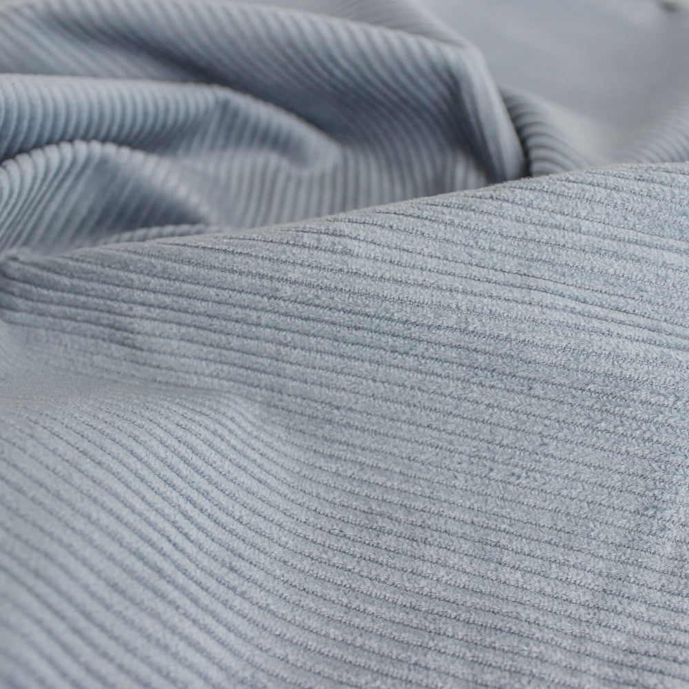 Stretch Cotton Corduroy - Powder Blue