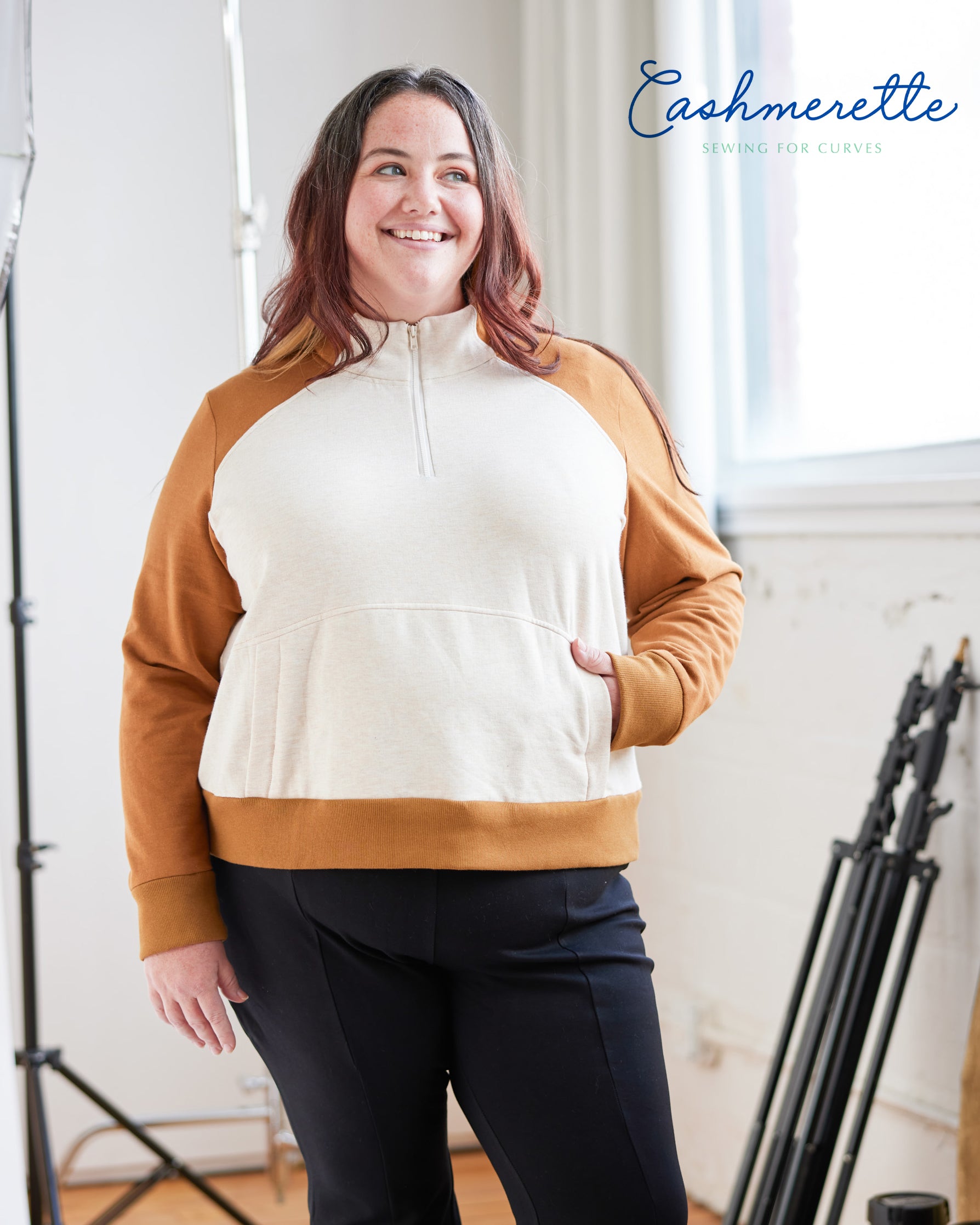 Bamboo & Cotton Stretch Fleece - Pine