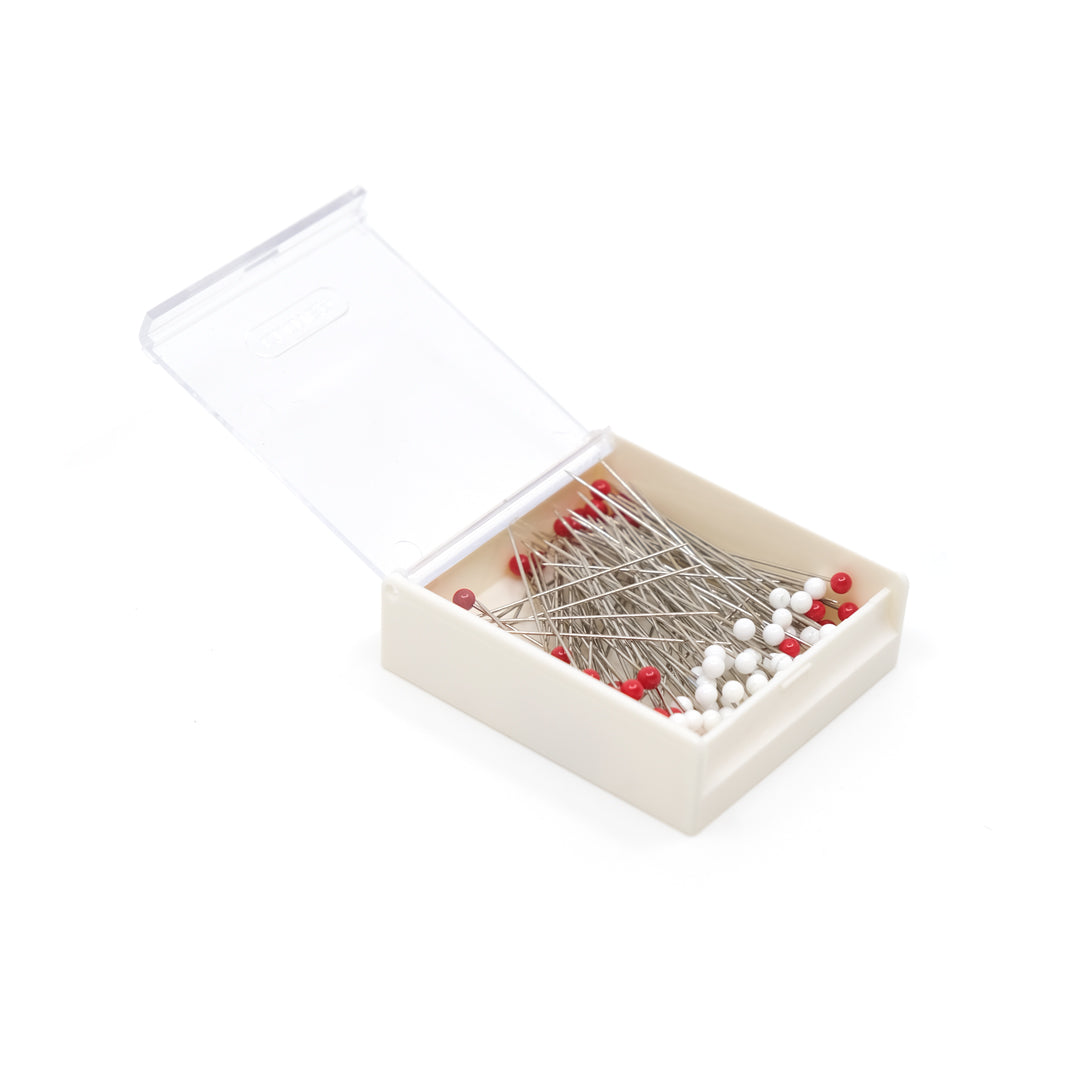 Clover Glass Head Silk Pins