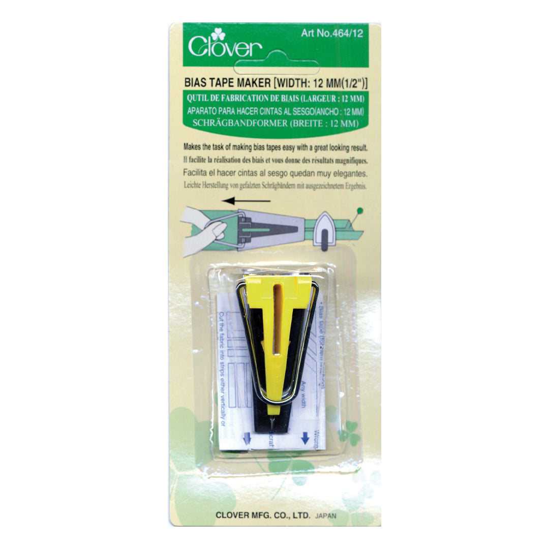 Clover 1/2" (12mm) Bias Tape Maker