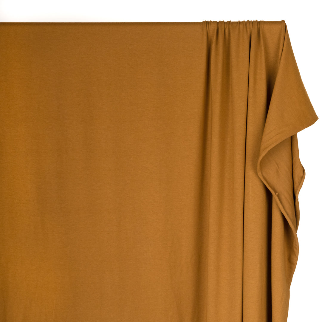 Cotton Modal Jersey Knit - Teak