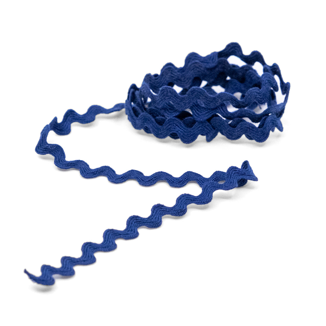 Deadstock Rick Rack - Royal Blue - 1 meter