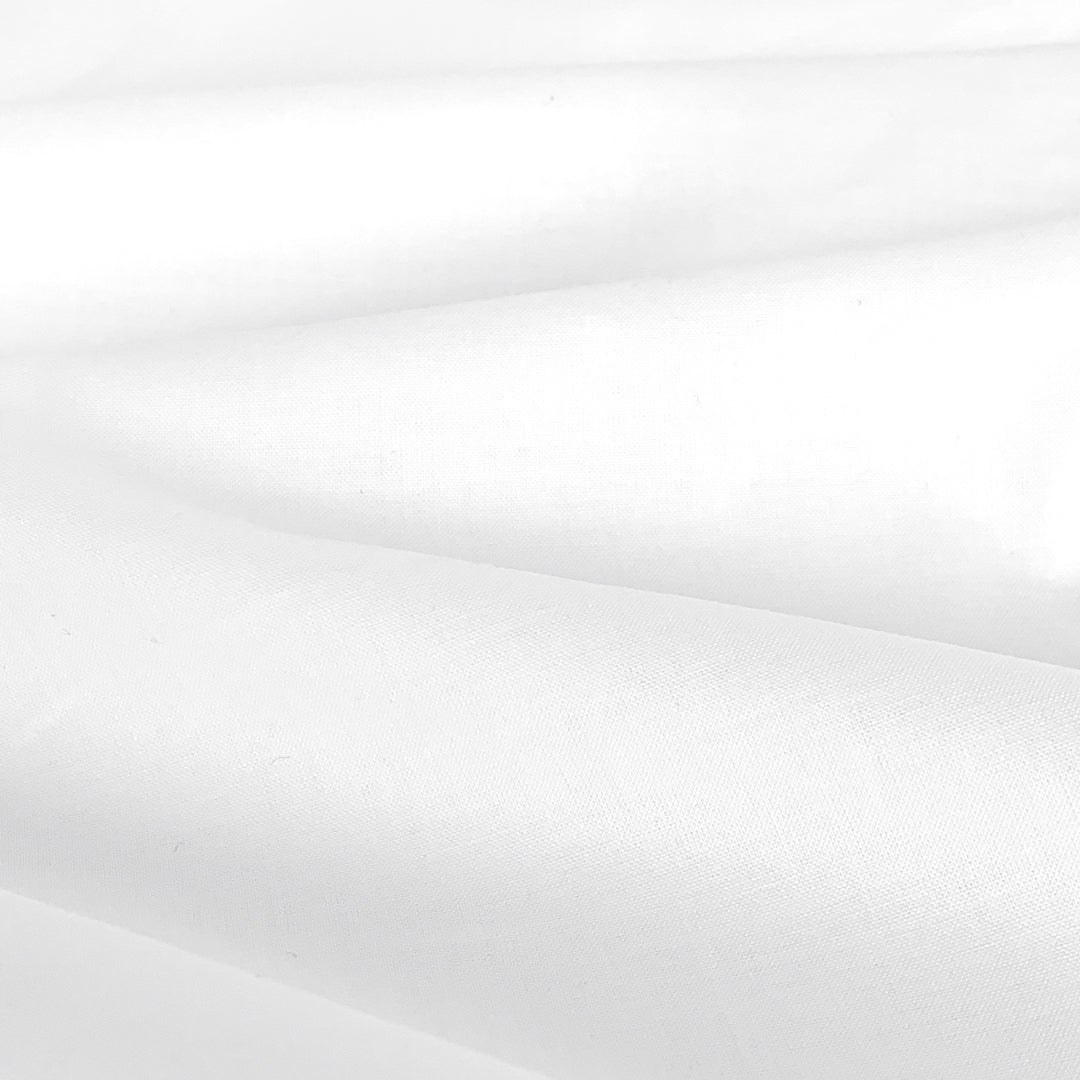 Lightweight Cotton Voile - White