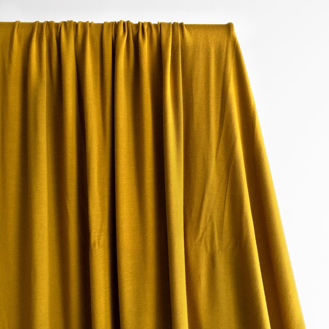 Bamboo Jersey Knit - Vintage Gold