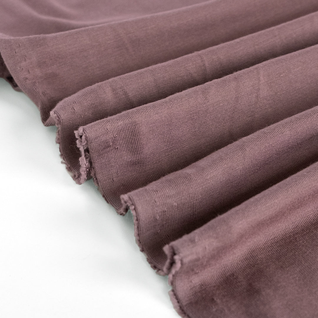 Bamboo Jersey Knit - Raisin