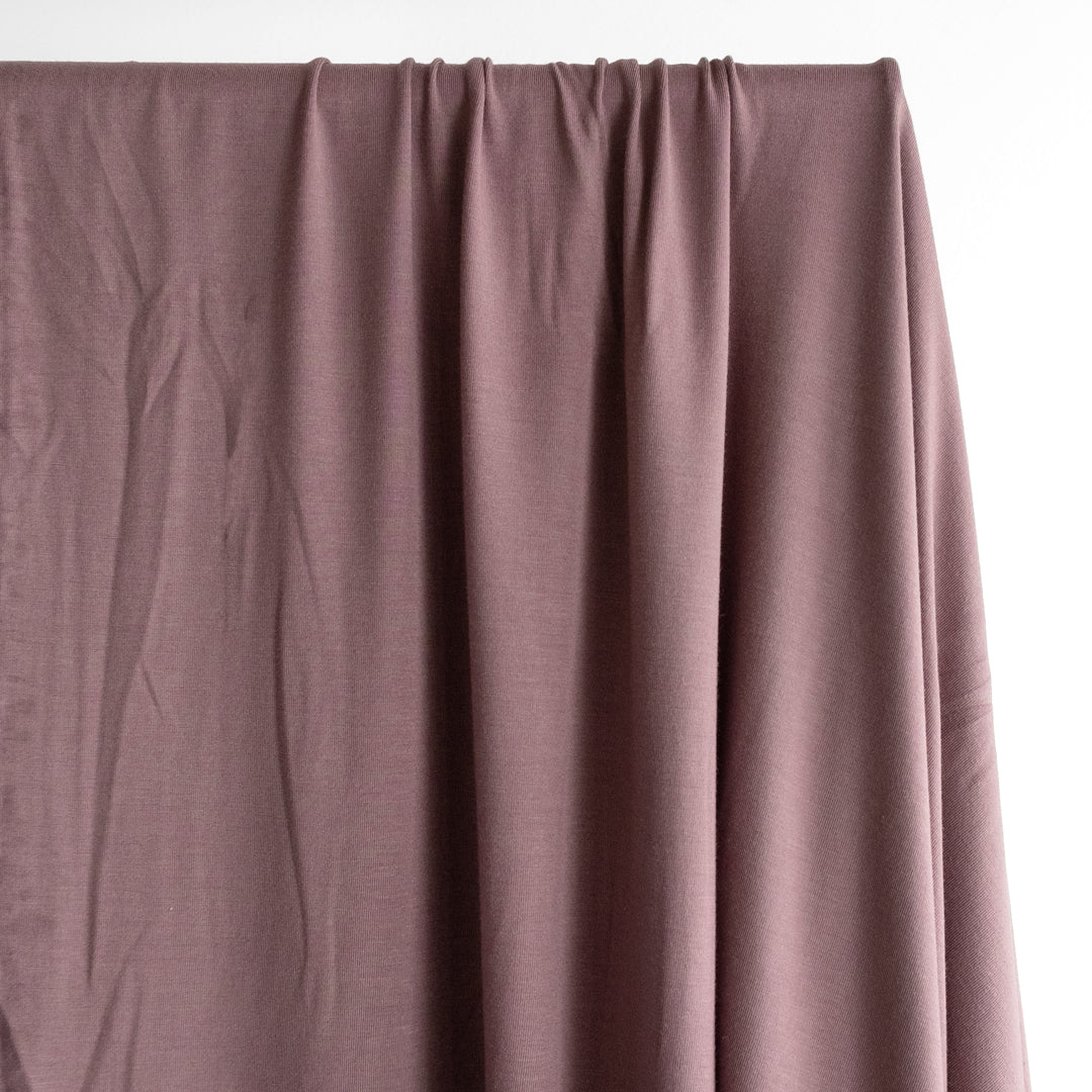 Bamboo Jersey Knit - Raisin