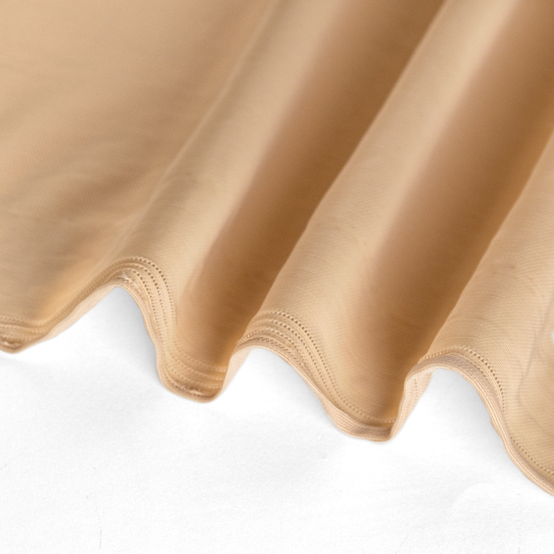 Firm Power Mesh Lining - Tan | Blackbird Fabrics