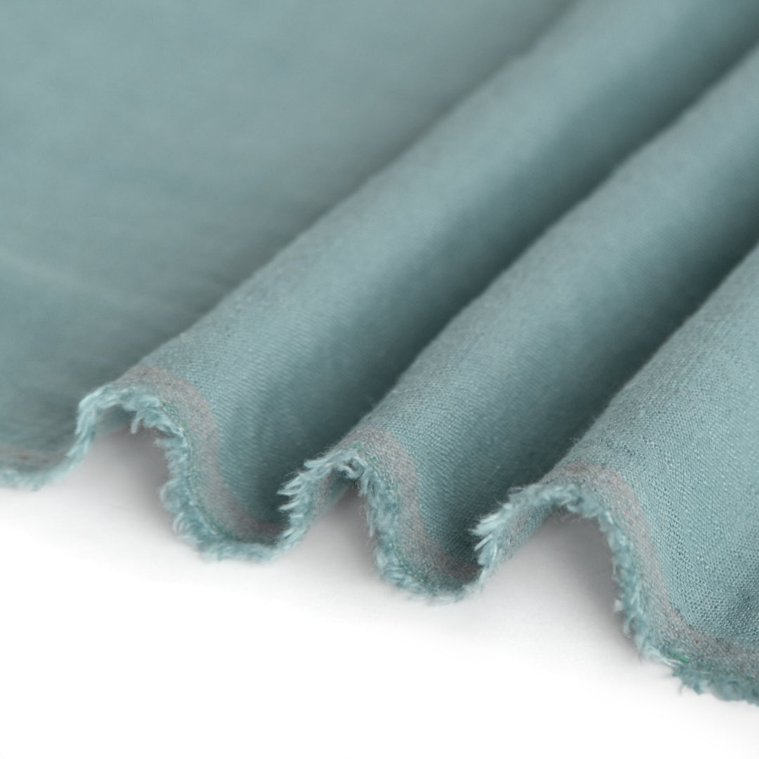 Viscose Linen Noil - Ocean Mist | Blackbird Fabrics