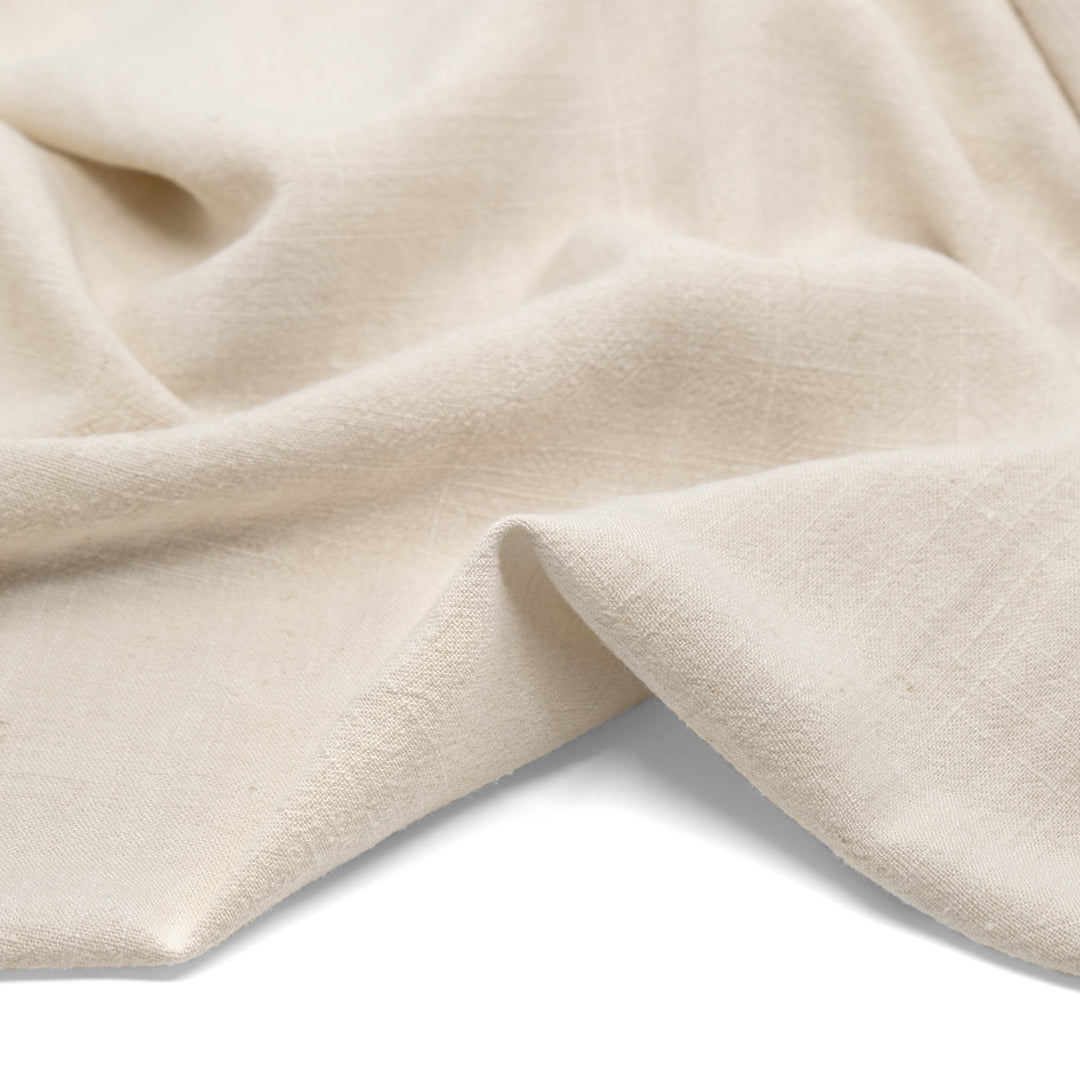 Viscose Linen Noil - Alabaster