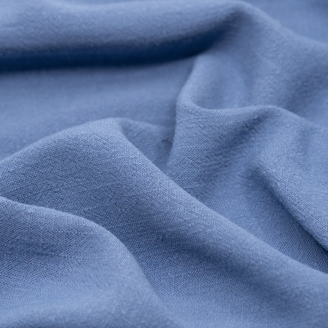 Viscose Linen Noil - Cornflower