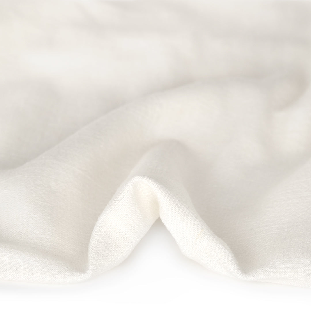 Viscose Linen Noil - Ecru