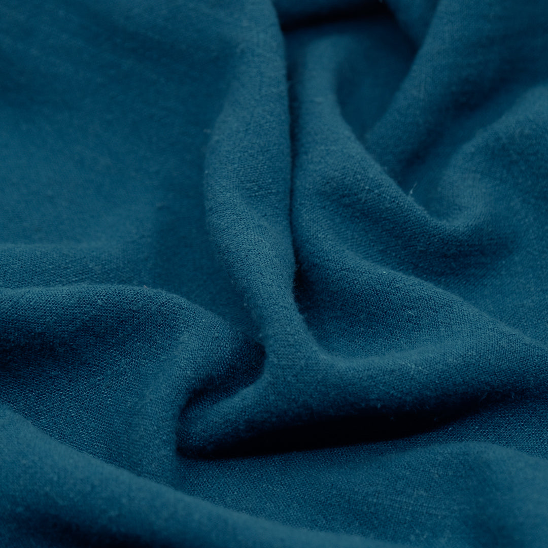Viscose Linen Noil - Lagoon