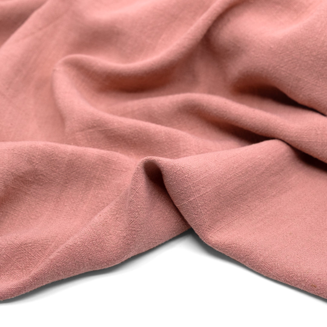 Viscose Linen Noil - Petal