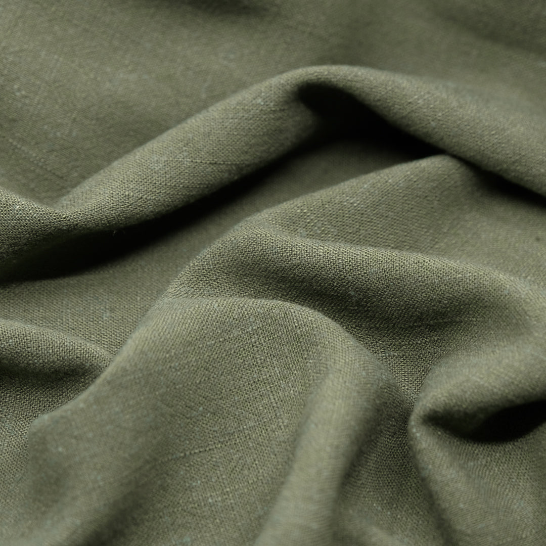 Viscose Linen Noil - Sage