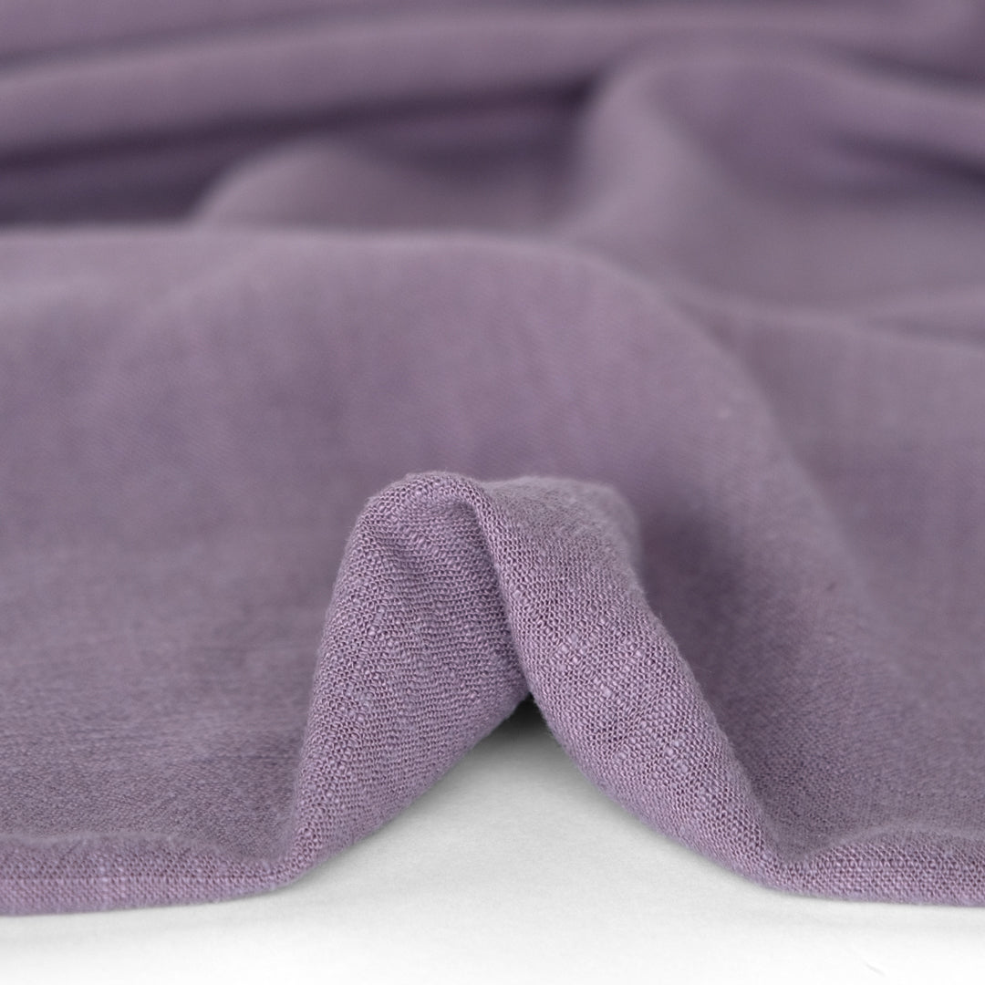 Viscose Linen Noil - Wisteria | Blackbird Fabrics