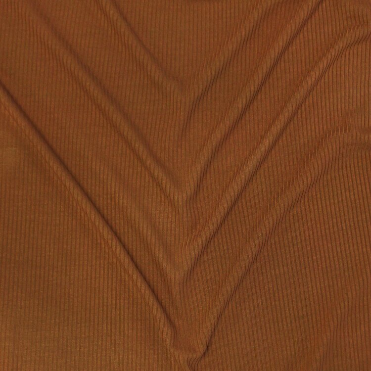 Medium Weight Bamboo Rib Knit - Penny