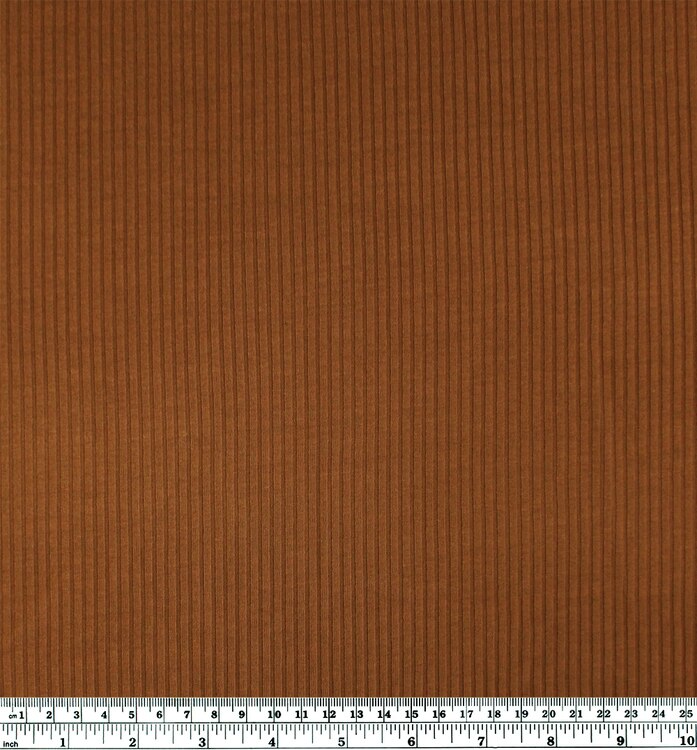 Medium Weight Bamboo Rib Knit - Penny