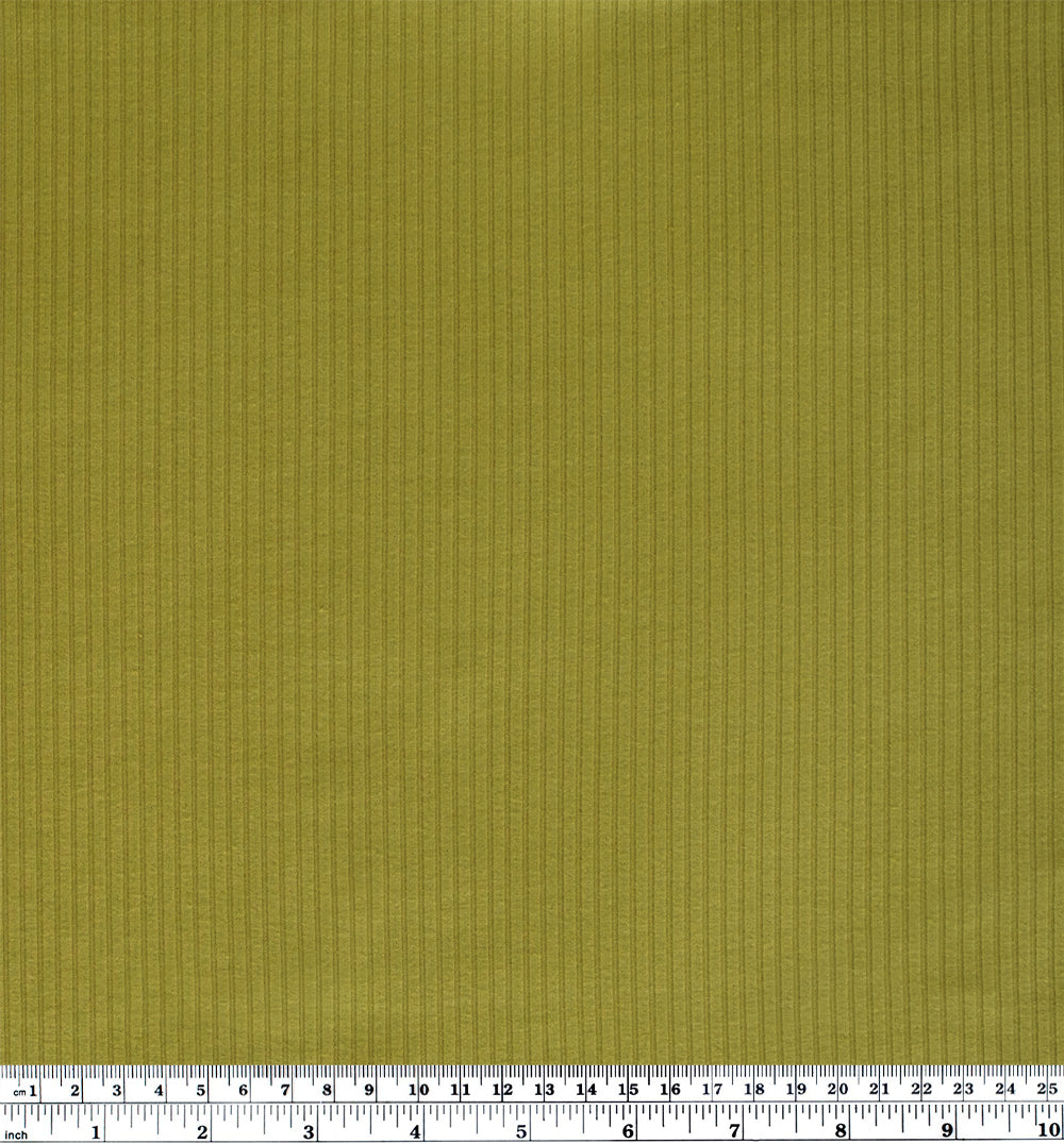 Medium Weight Bamboo Rib Knit - Avocado