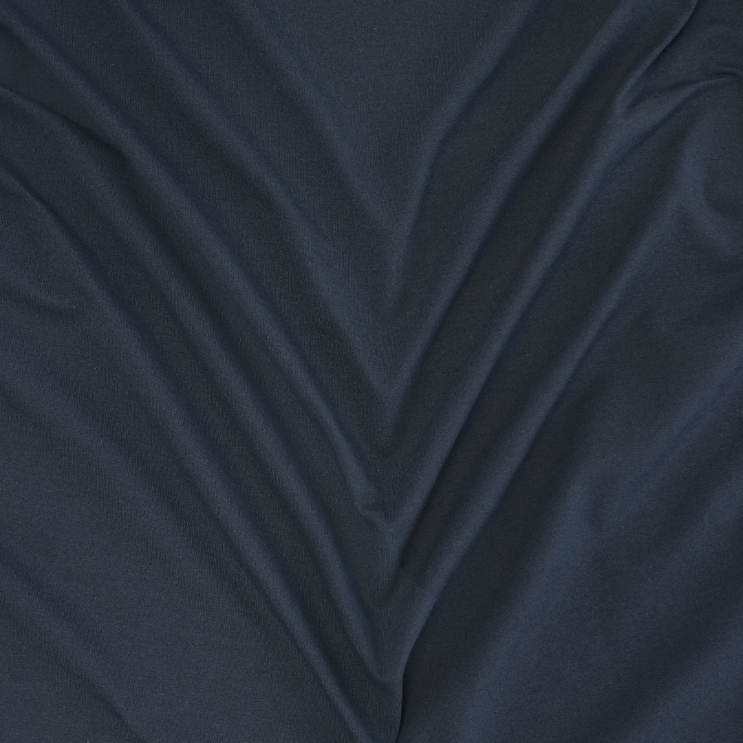 Cotton Jersey Knit - Navy