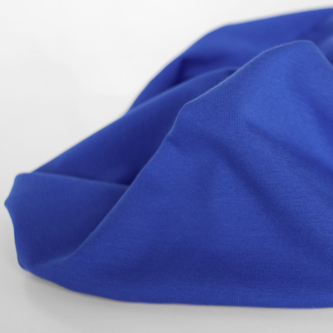 Cotton Jersey Knit - Azure Blue