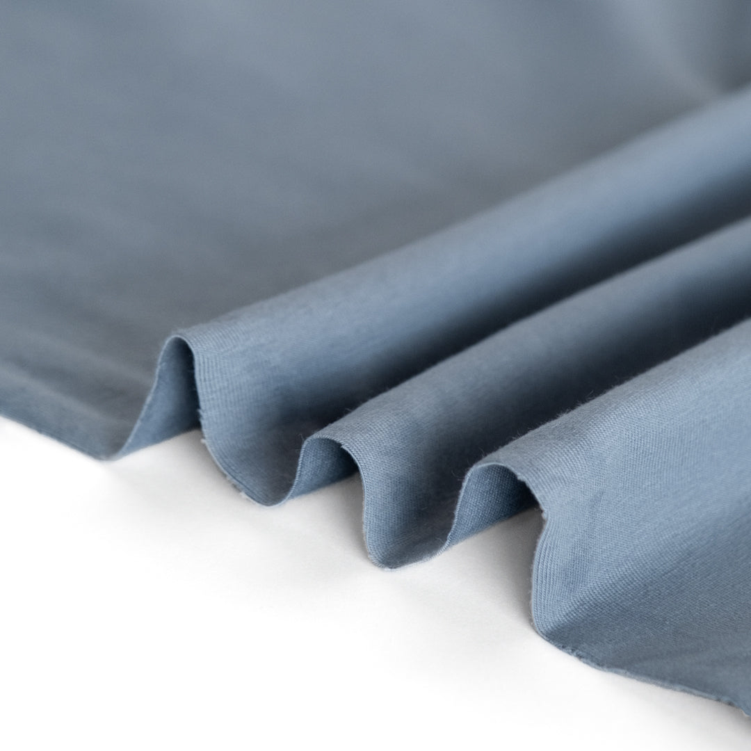 Cotton Jersey Knit - Bluestone | Blackbird Fabrics