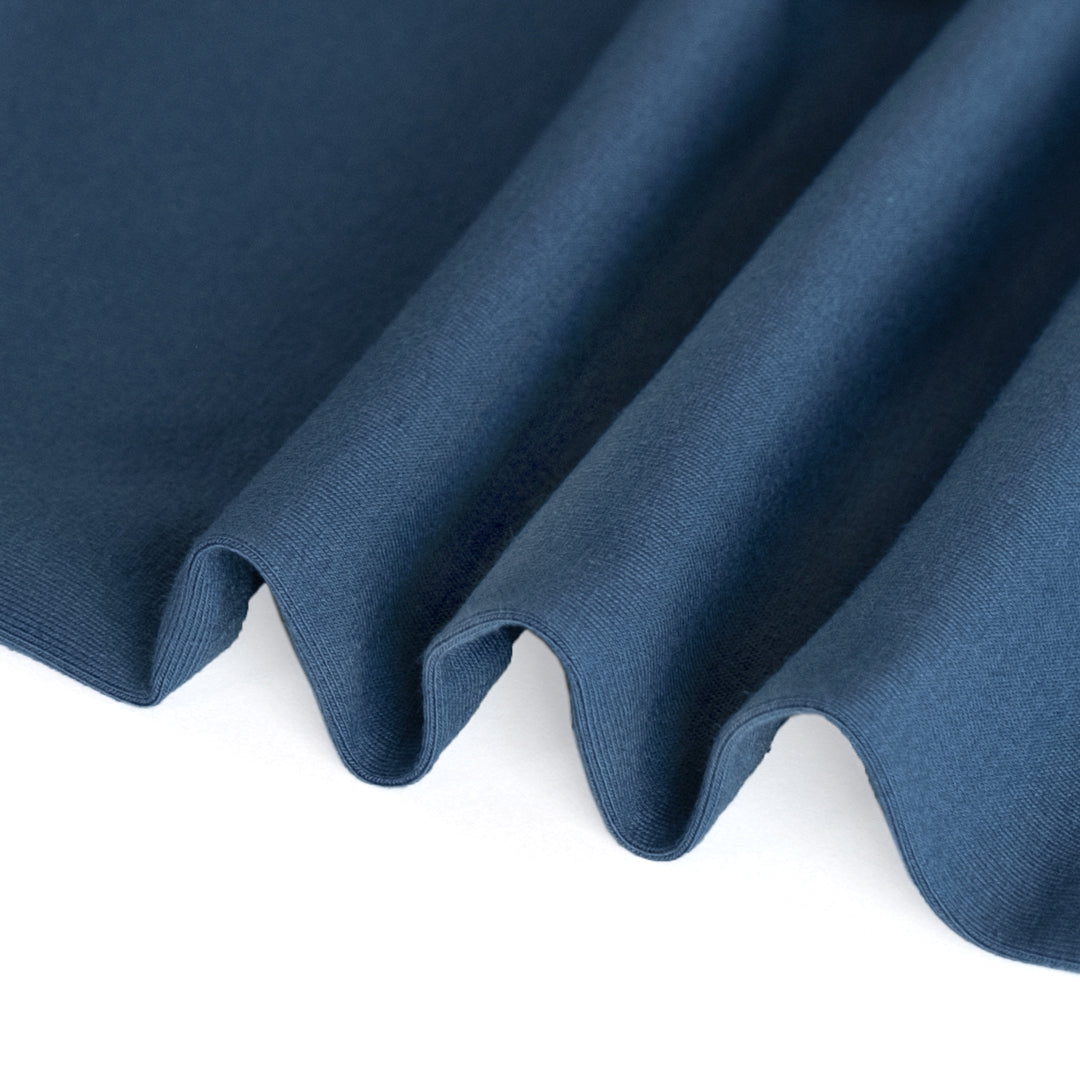 Cotton Jersey Knit - Deep Ocean