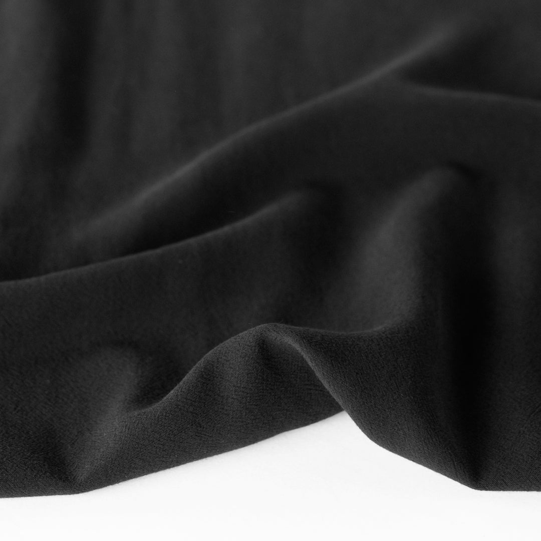 Viscose Crepe - Black