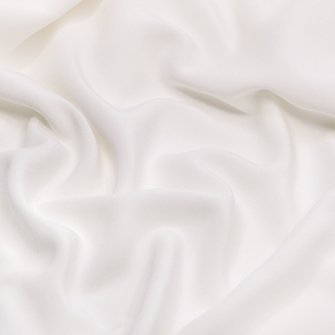 Viscose Crepe - Eggshell | Blackbird Fabrics