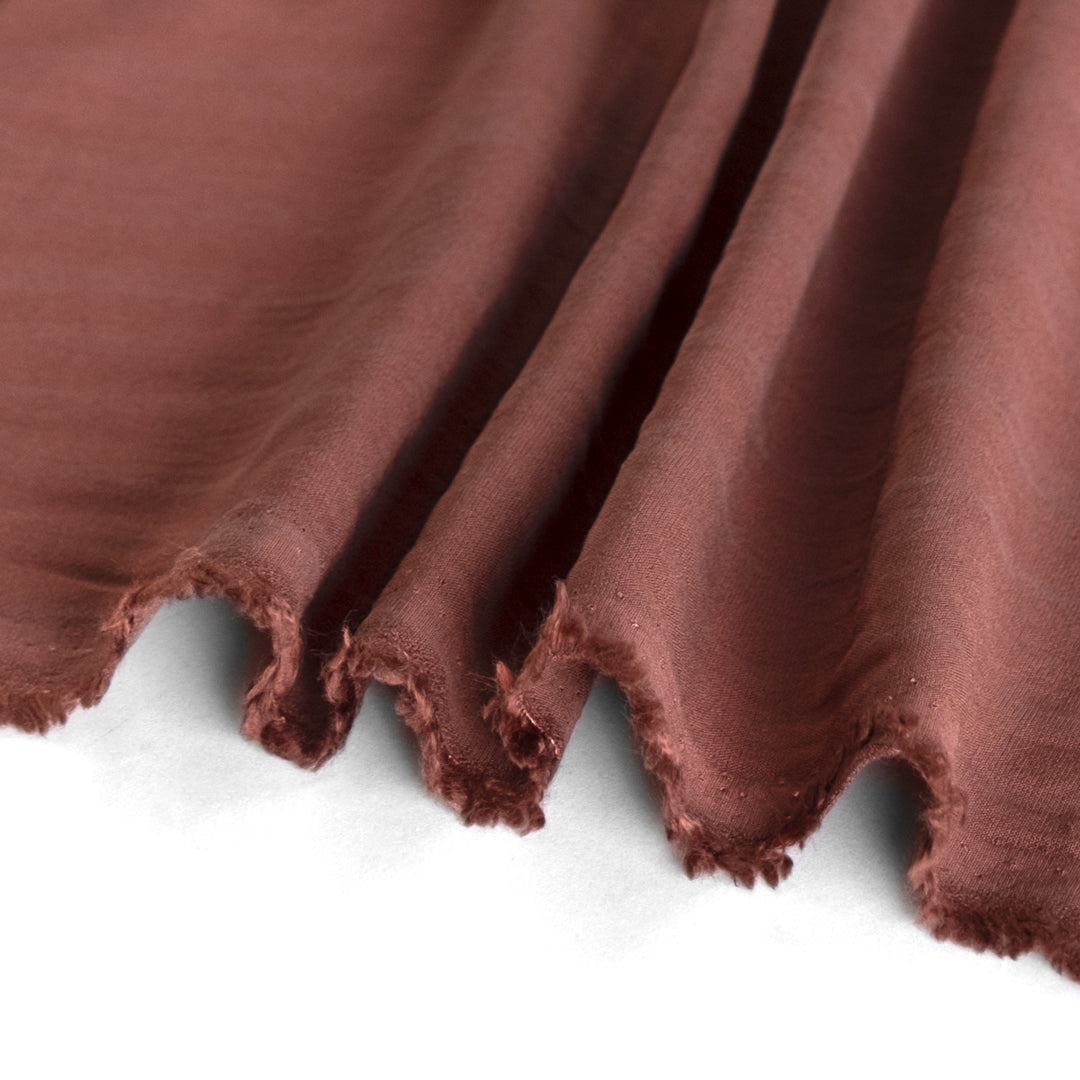 Viscose Crepe - Baked Clay