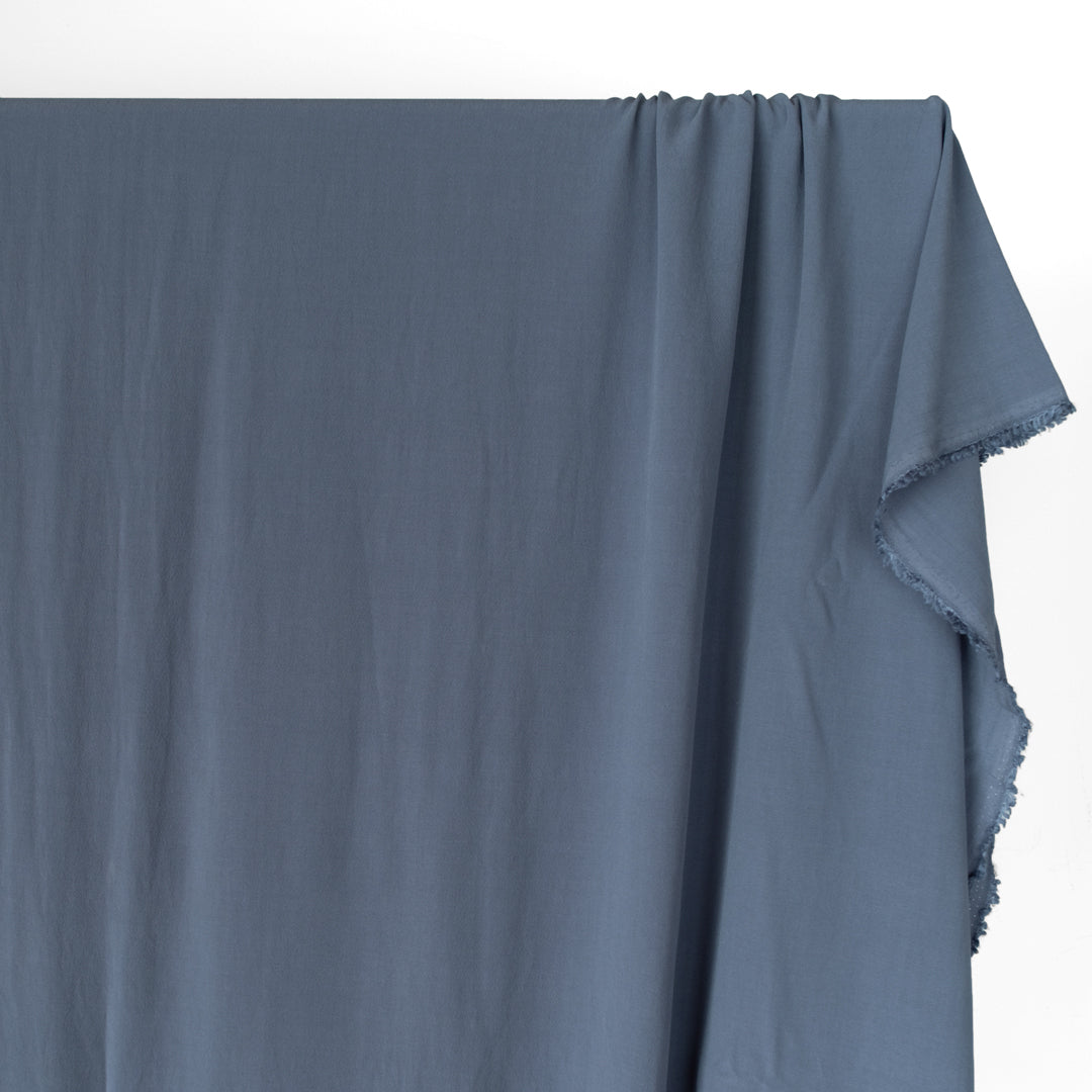 Viscose Crepe - Bluestone | Blackbird Fabrics