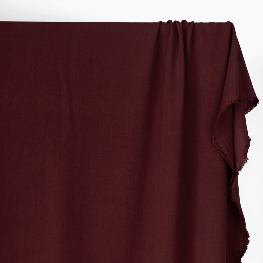 Viscose Crepe - Merlot