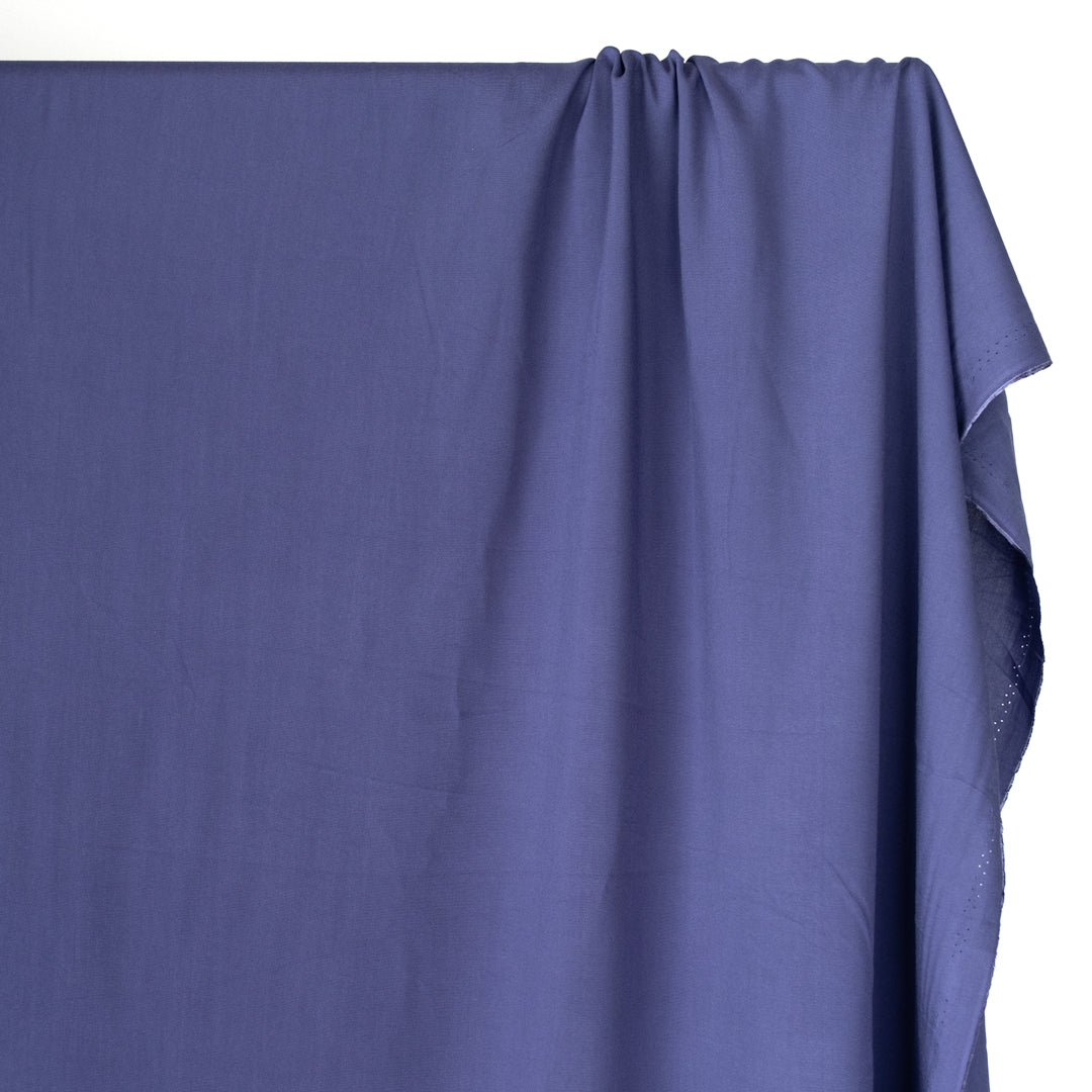 Viscose Poplin - Blueberry | Blackbird Fabrics