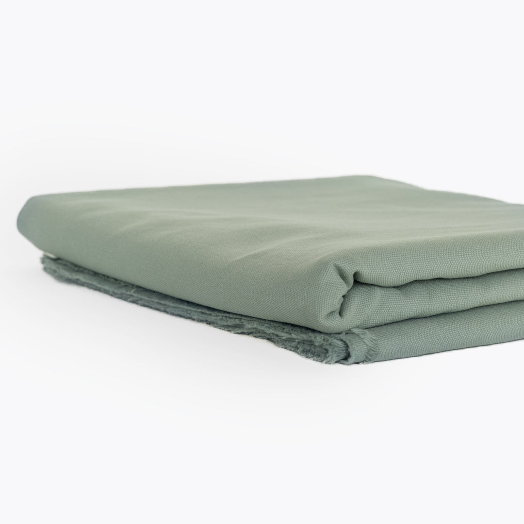 8.5oz Washed Cotton Canvas - Sea Glass | Blackbird Fabrics