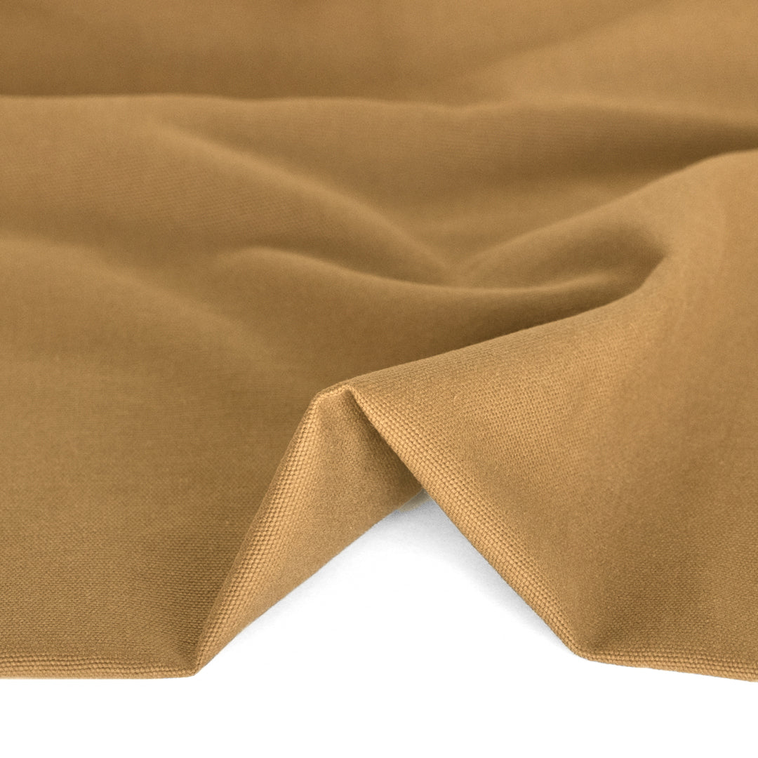 8.5oz Washed Cotton Canvas - Cumin | Blackbird Fabrics