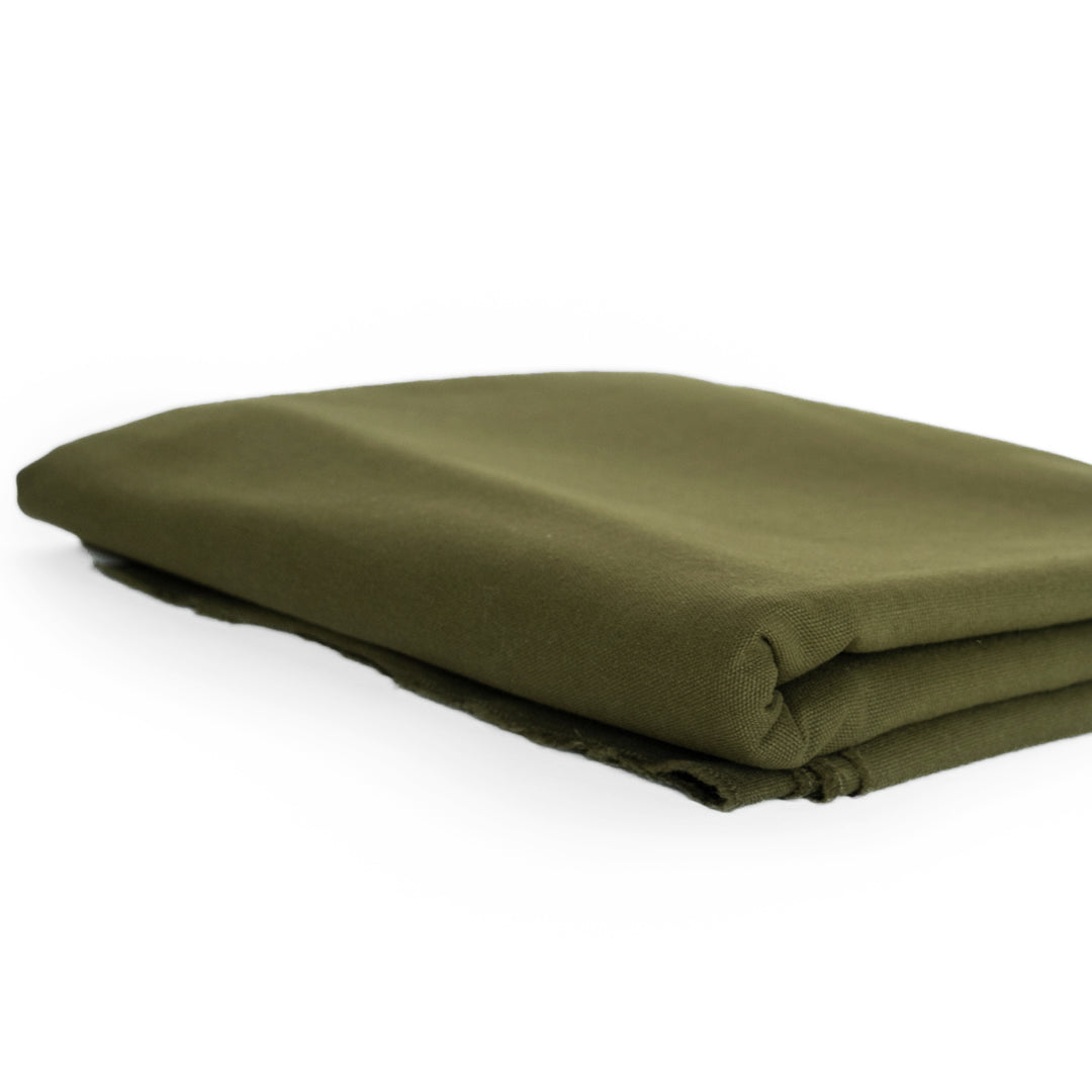 8.5oz Washed Cotton Canvas - Caper