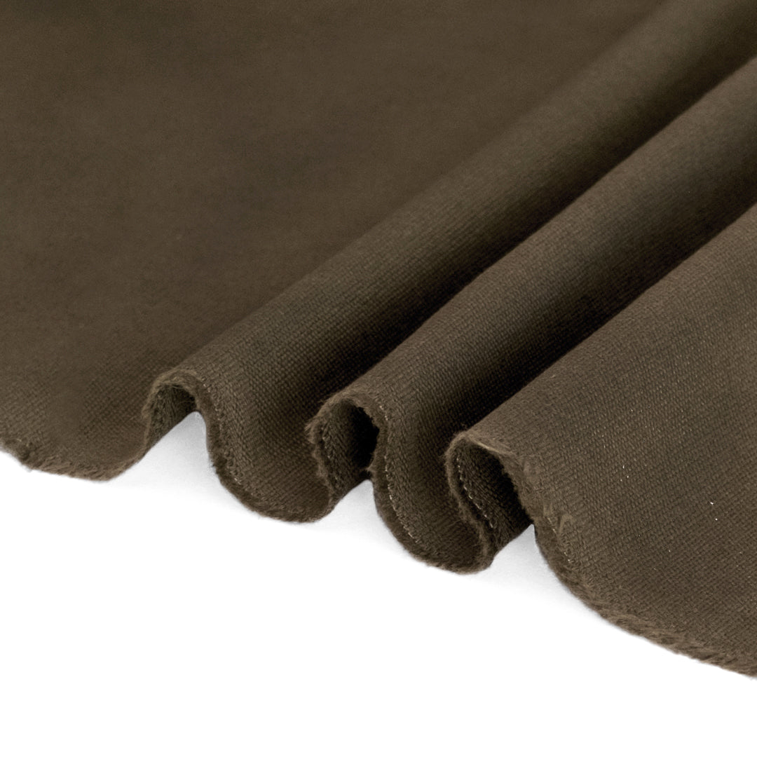 8.5oz Washed Cotton Canvas - Russet
