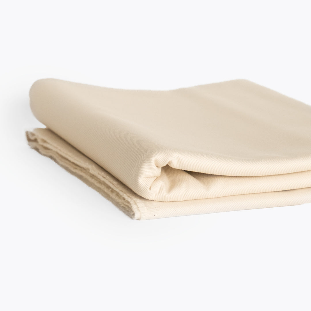 9.5oz Bull Denim - Alabaster | Blackbird Fabrics