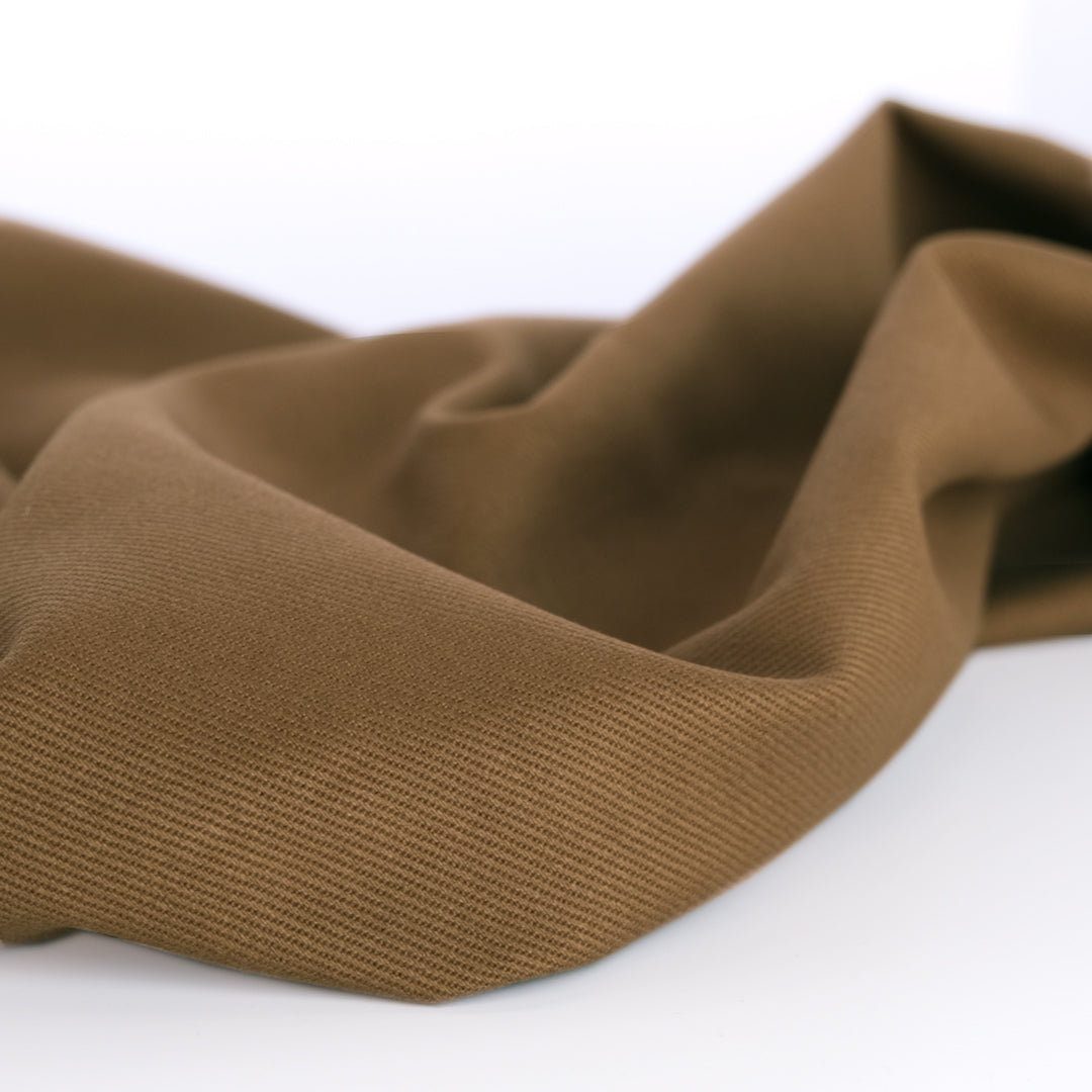 9oz Brushed Bull Denim - Walnut