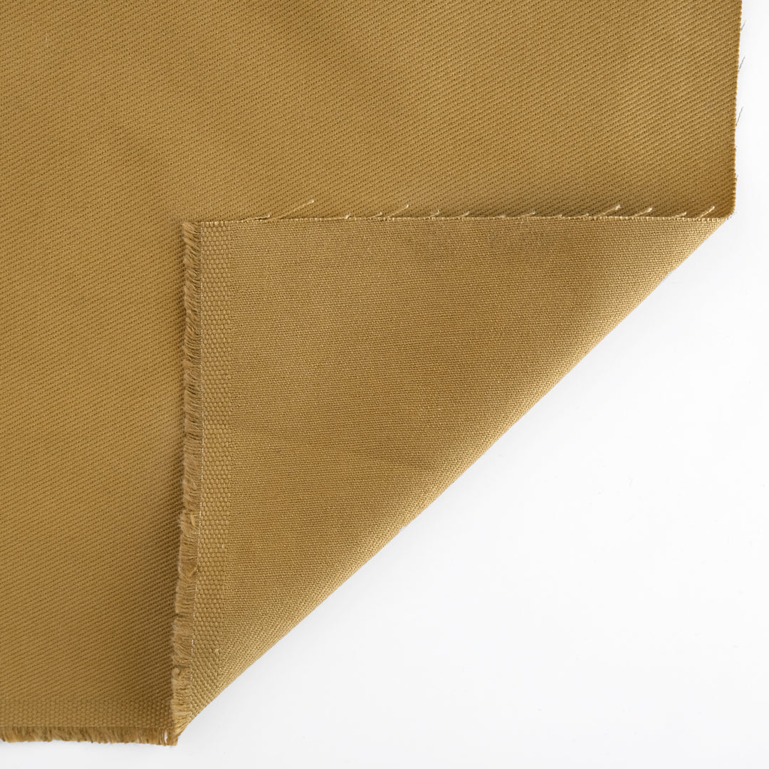 9oz Brushed Bull Denim - Cumin