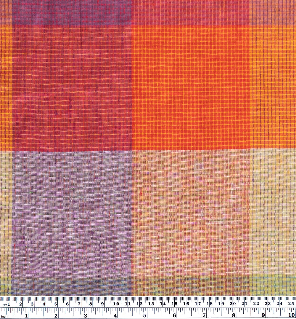 Prism Check Yarn-Dyed Linen - Rainbow | Blackbird Fabrics