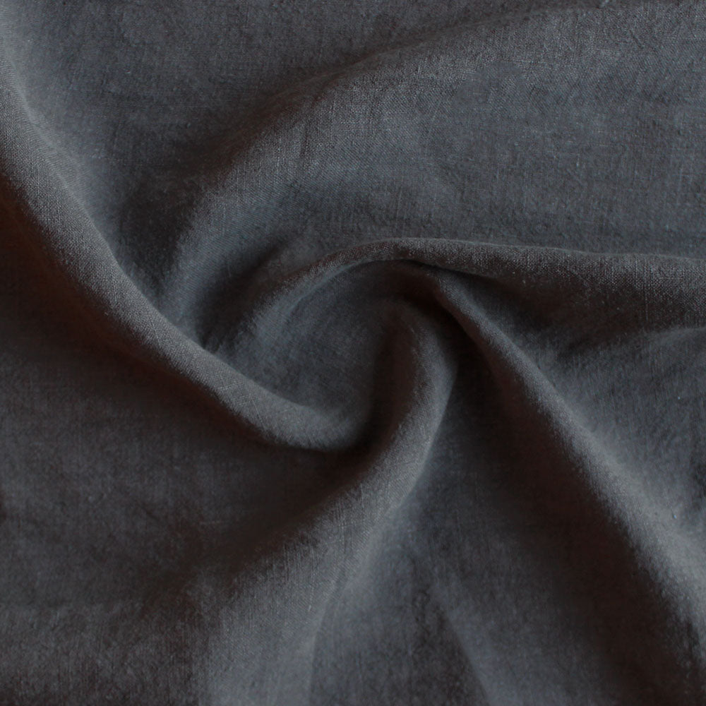 Washed Linen - Charcoal