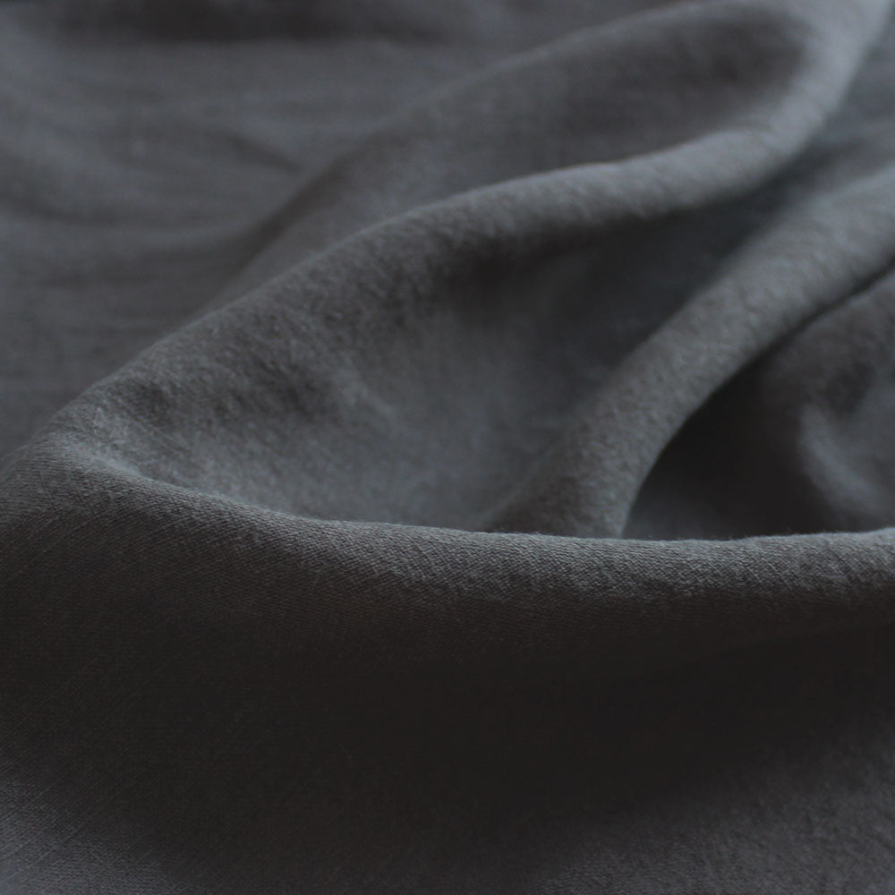 Washed Linen - Charcoal