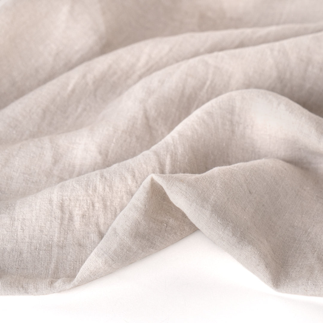 Washed Linen - Oatmeal | Blackbird Fabrics