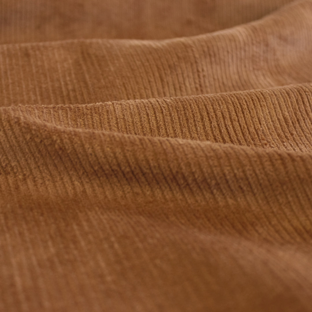 Stretch Cotton Corduroy - Teak
