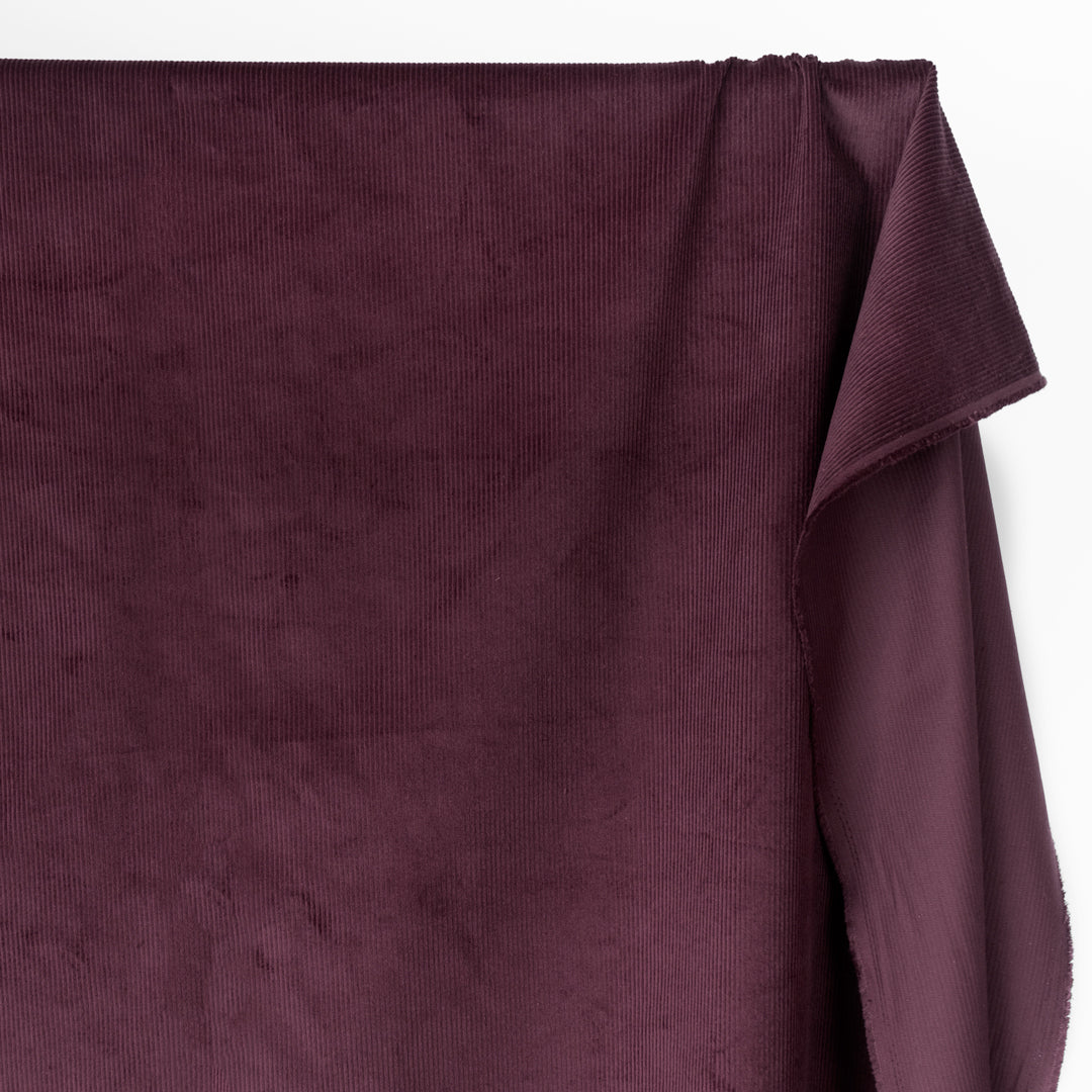 Stretch Cotton Corduroy - Wild Rose | Blackbird Fabrics