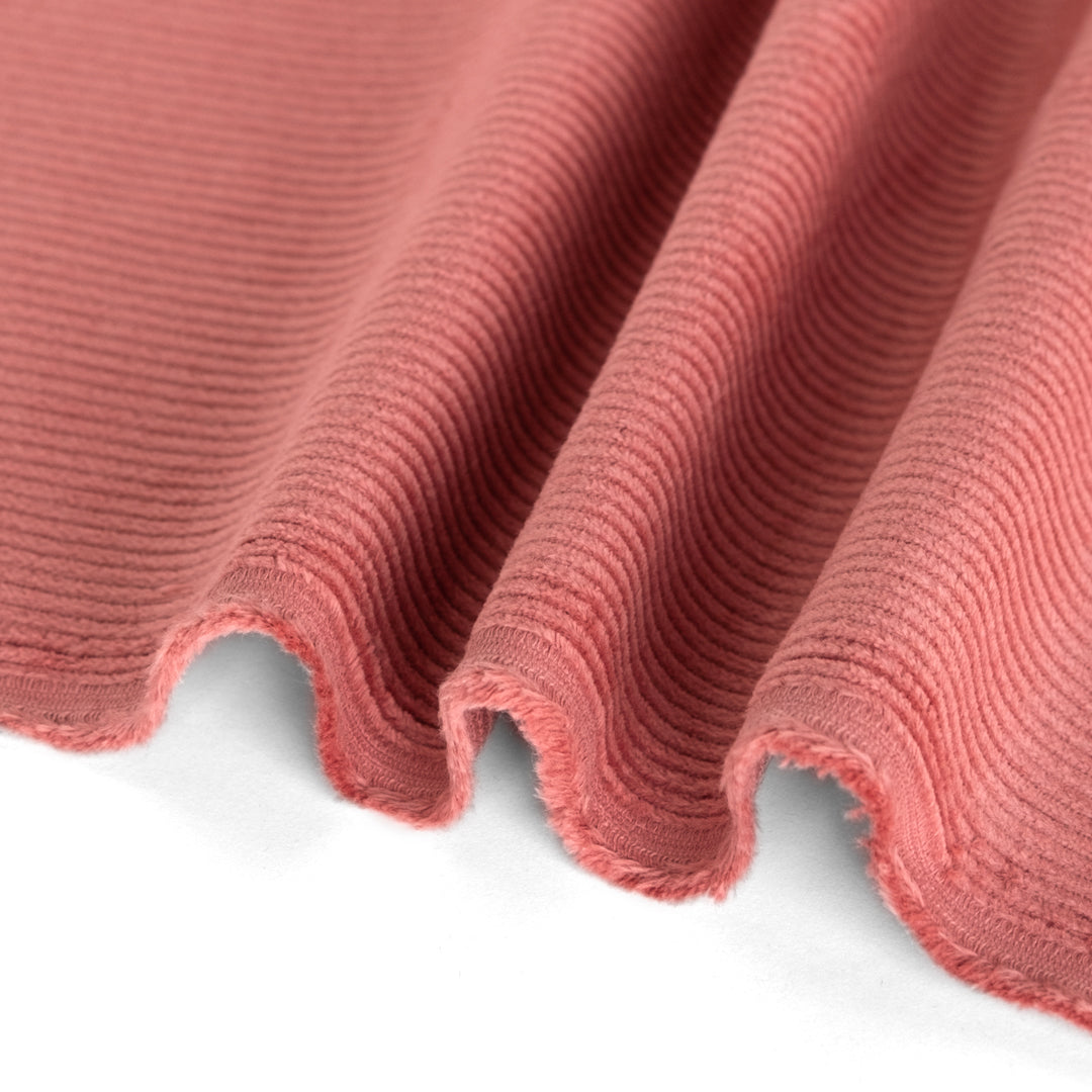 Stretch Cotton Corduroy - Wild Rose | Blackbird Fabrics