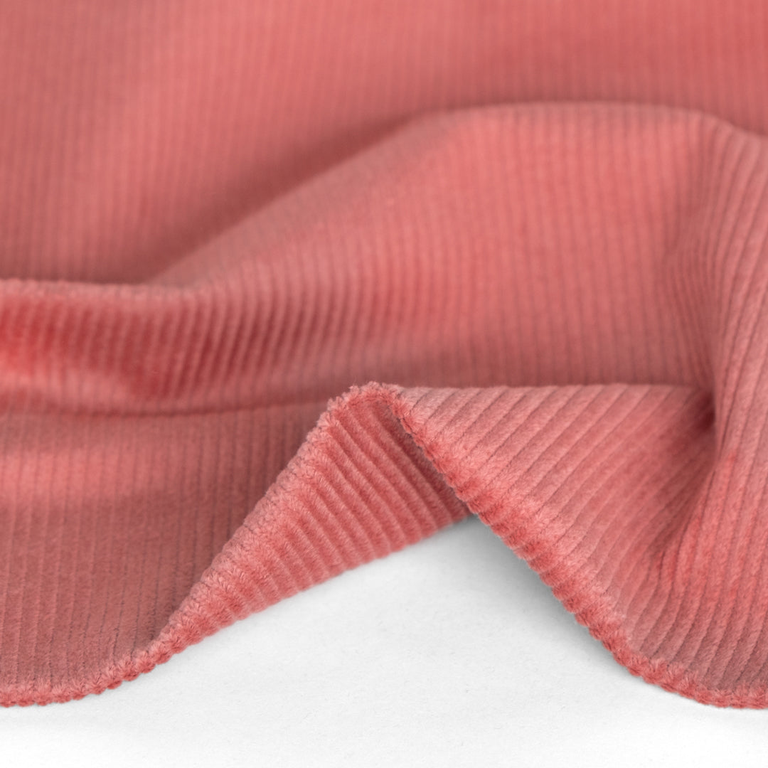 Stretch Cotton Corduroy - Wild Rose | Blackbird Fabrics