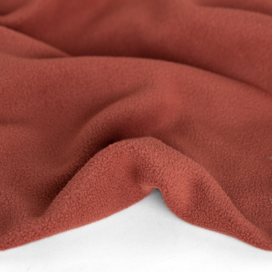 Polar Fleece - Warm Clay | Blackbird Fabrics