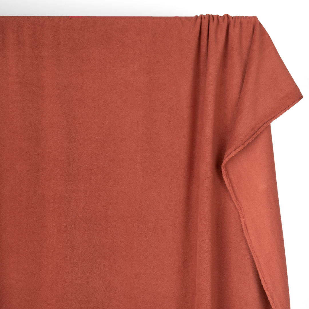 Polar Fleece - Warm Clay | Blackbird Fabrics