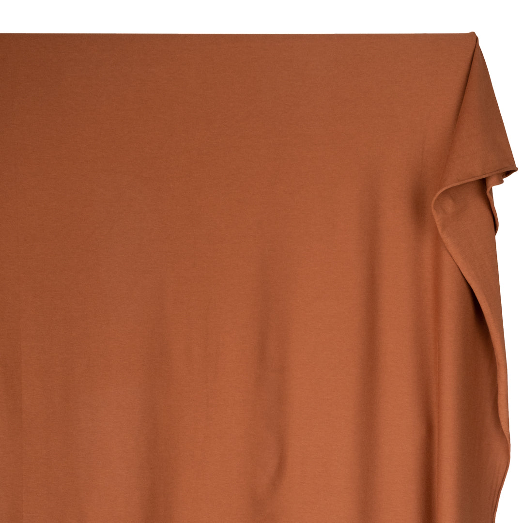 Cotton Modal Jersey Knit - Copper | Blackbird Fabrics